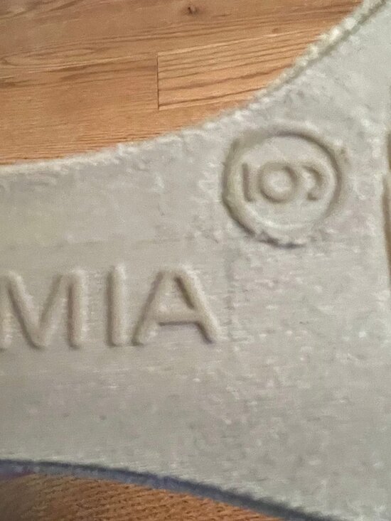 Mia Womens Papparazzi Wheat Wedge Sandals size 6 Stunning - Picture 6 of 7